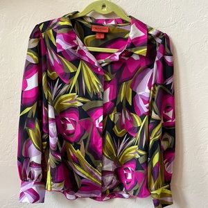 Missoni for target polyester button-down shirt